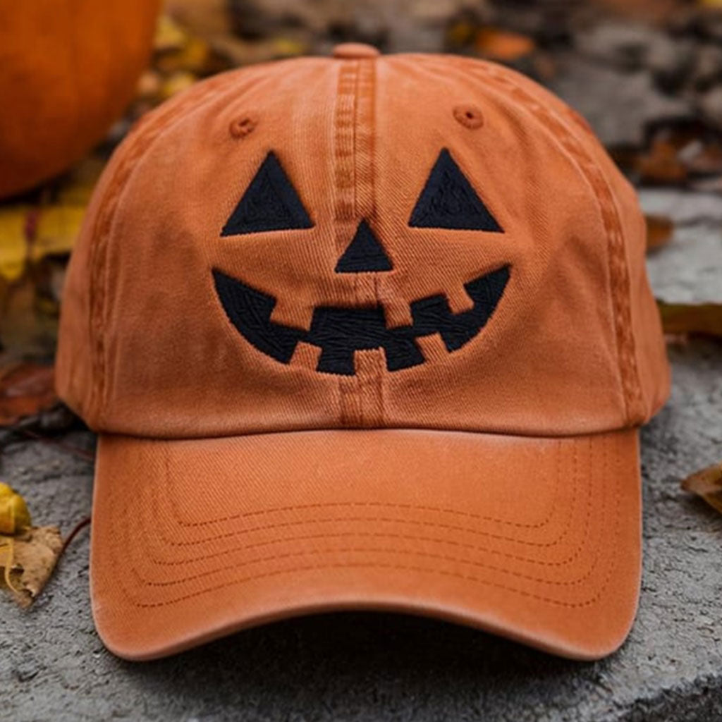 Kürbis - Personalisierte Halloween-Klassiker-Kappe