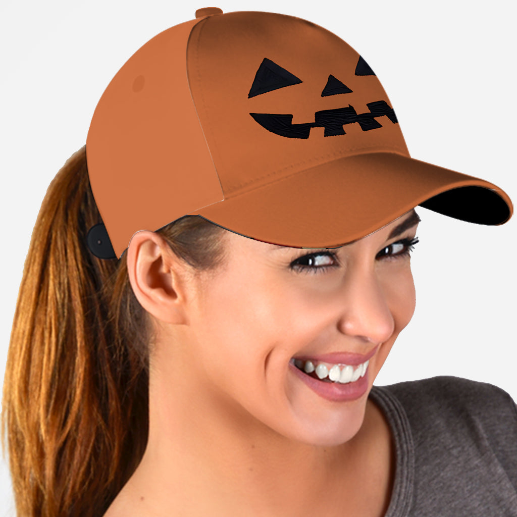 Kürbis - Personalisierte Halloween-Klassiker-Kappe