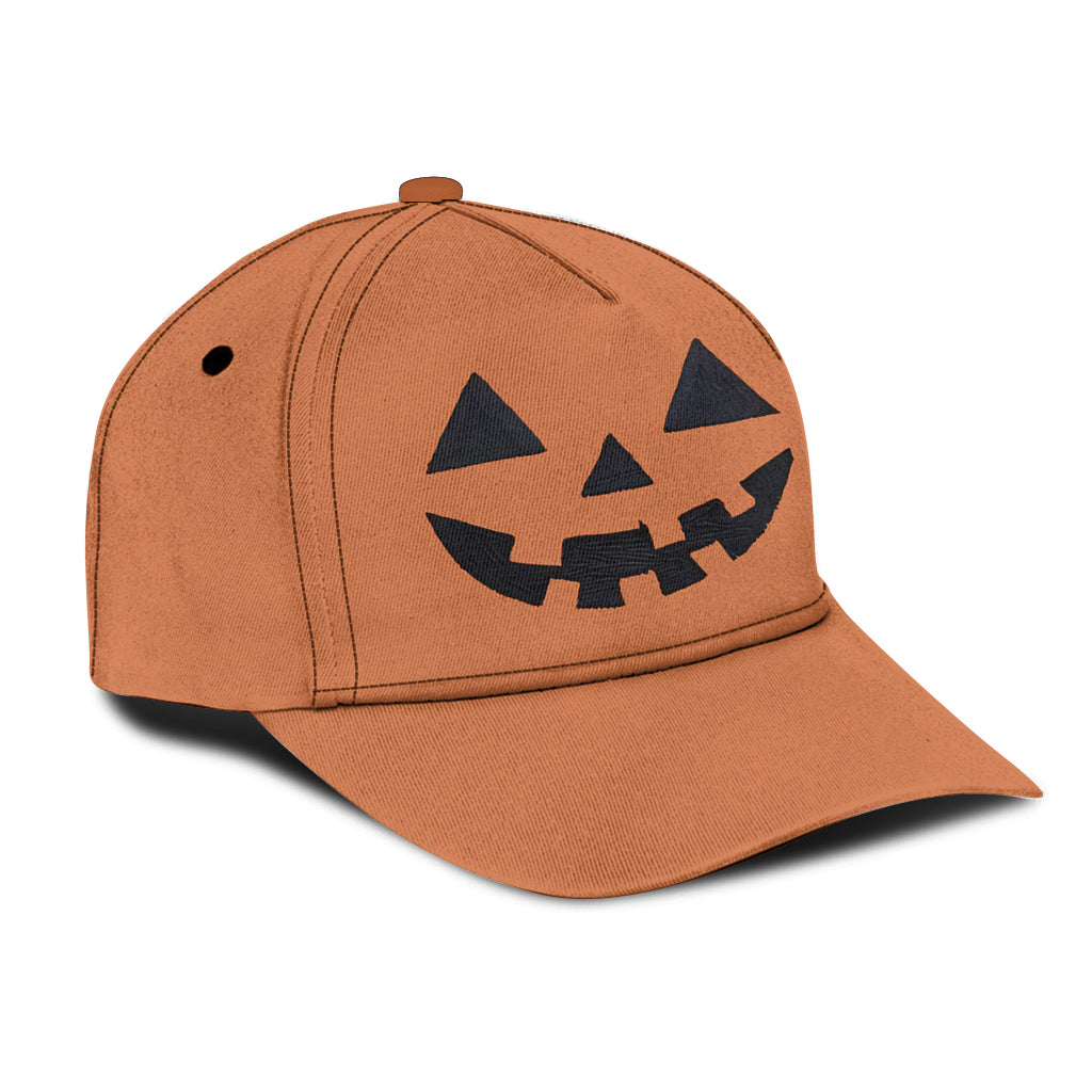 Kürbis - Personalisierte Halloween-Klassiker-Kappe