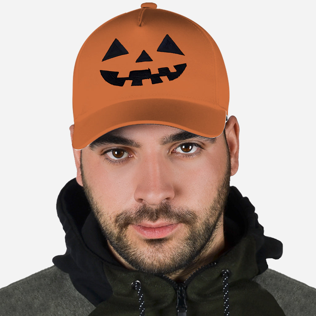 Kürbis - Personalisierte Halloween-Klassiker-Kappe
