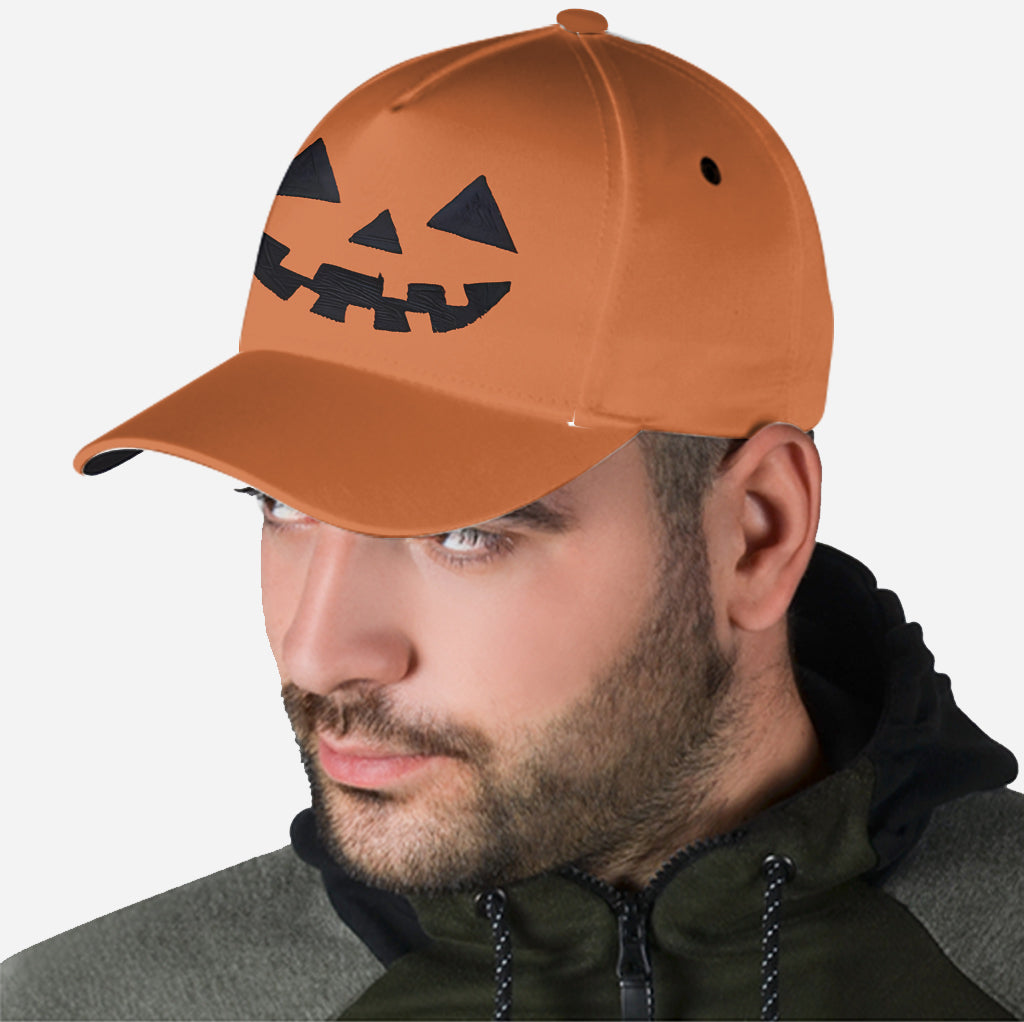 Kürbis - Personalisierte Halloween-Klassiker-Kappe