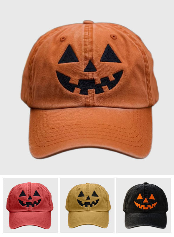Kürbis - Personalisierte Halloween-Klassiker-Kappe