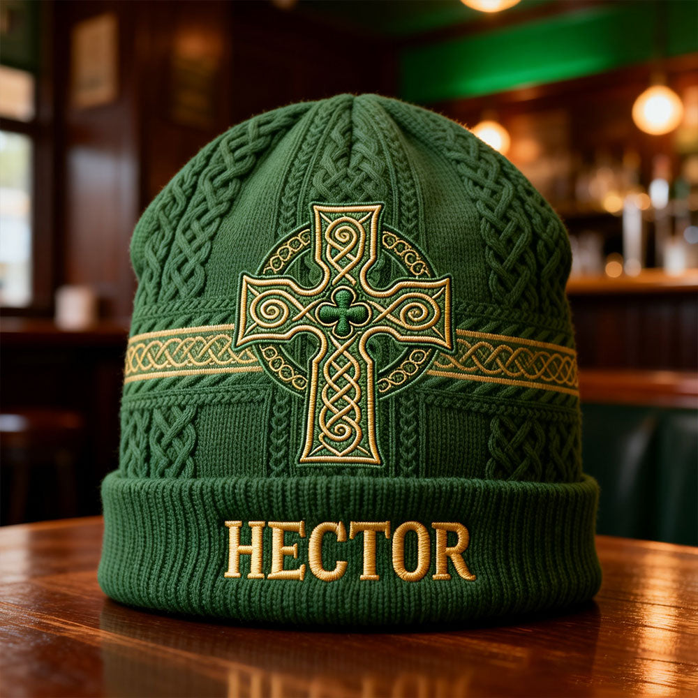 St.Patrick's Day - Personalized Irish Beanie Hat
