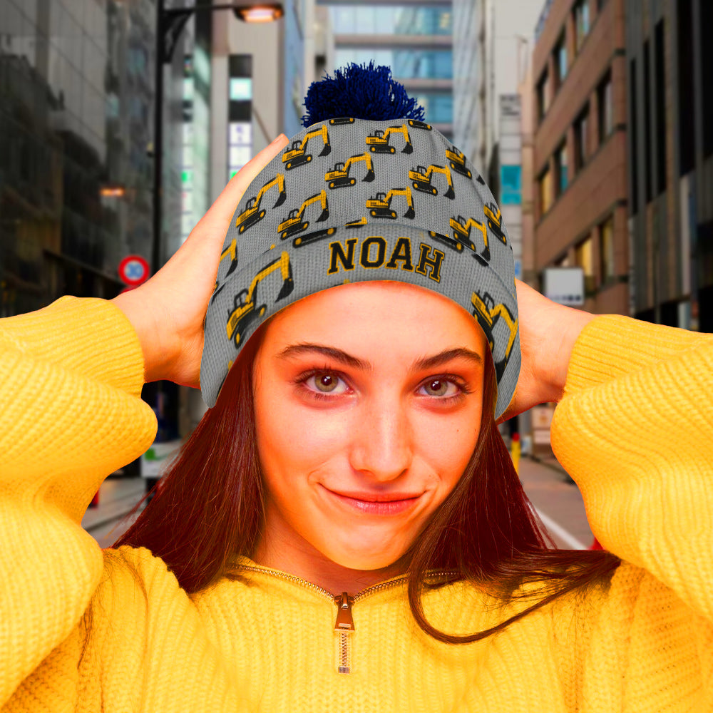 Coole, personalisierte Kindermütze mit Anfangsbuchstaben – das perfekte Geschenk für Kinder!
