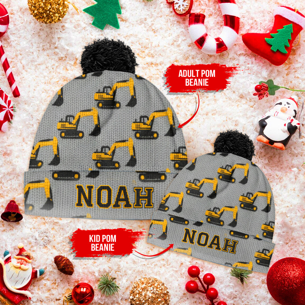 Coole, personalisierte Kindermütze mit Anfangsbuchstaben – das perfekte Geschenk für Kinder!