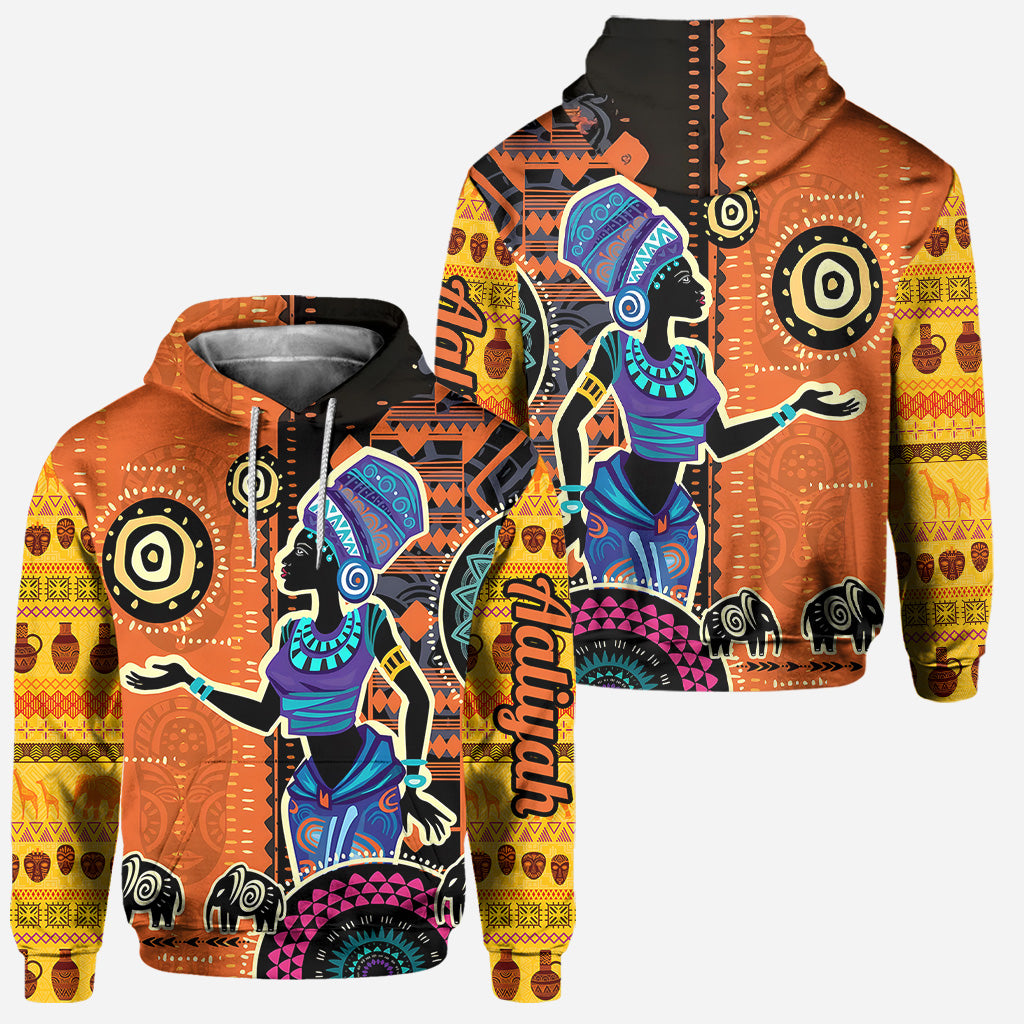 Colors Of Africa - Personalized African American Hoodie and Leggings