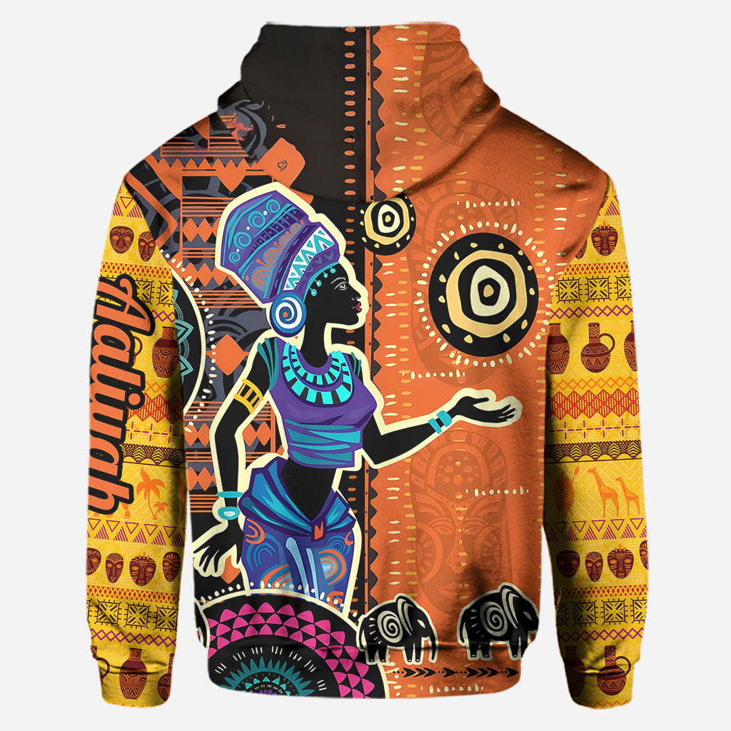Colors Of Africa - Personalized African American Hoodie and Leggings