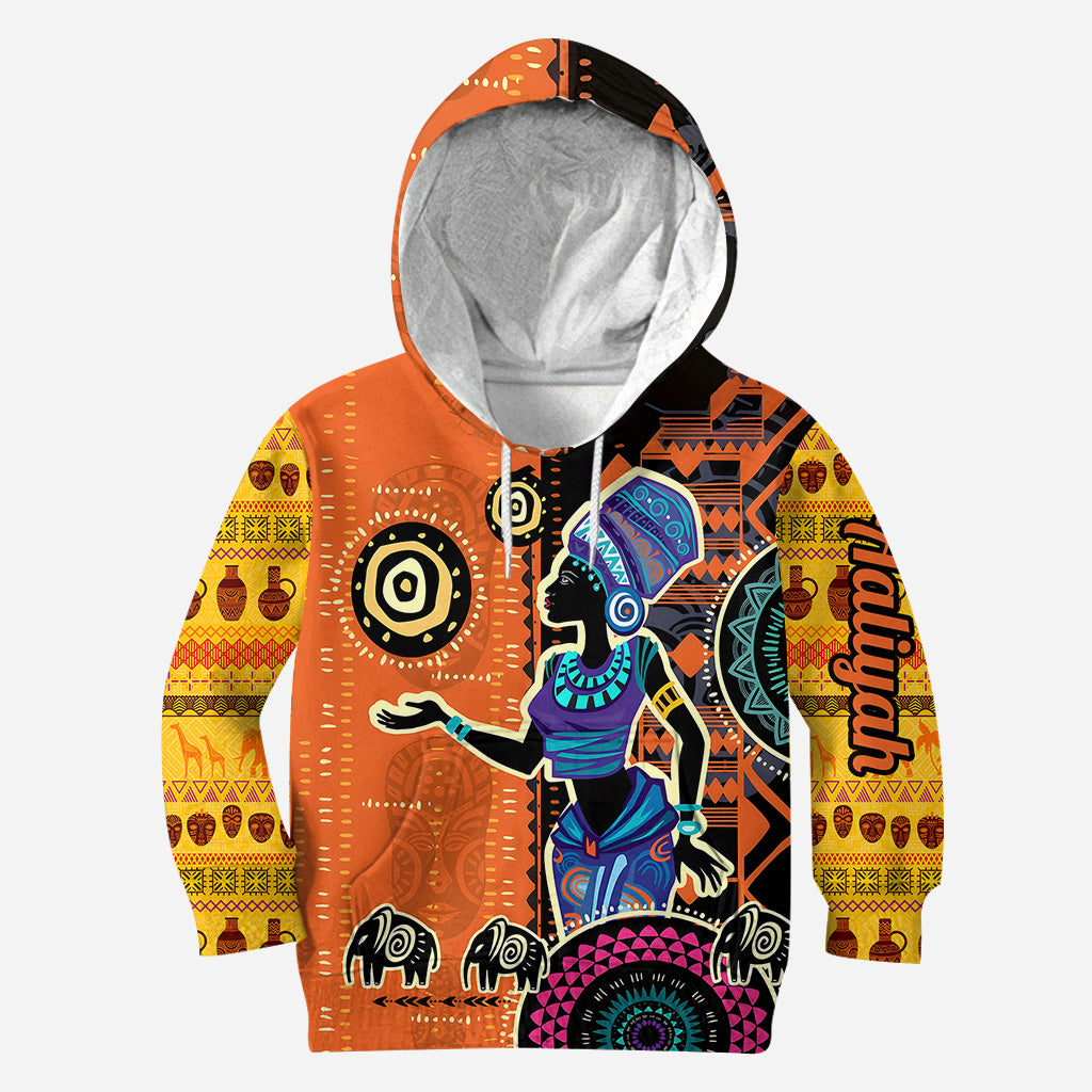 Colors Of Africa - Personalized African American Hoodie and Leggings