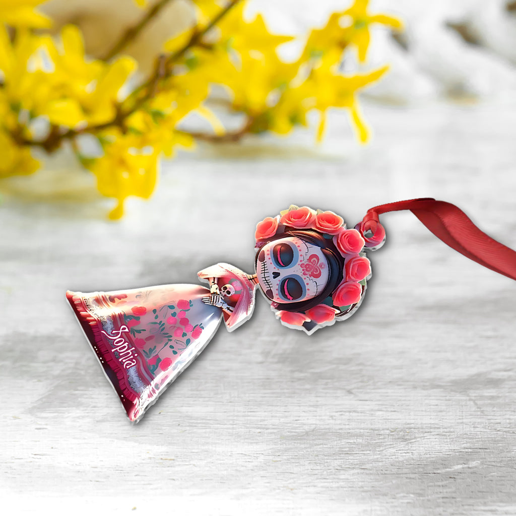 Zuckerschädel – Personalisierter Totenkopf-Anhänger