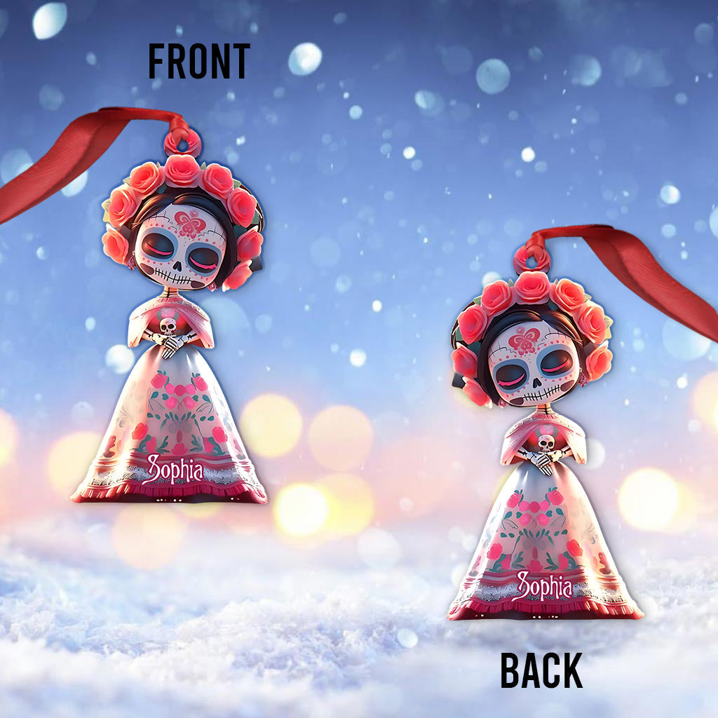 Zuckerschädel – Personalisierter Totenkopf-Anhänger