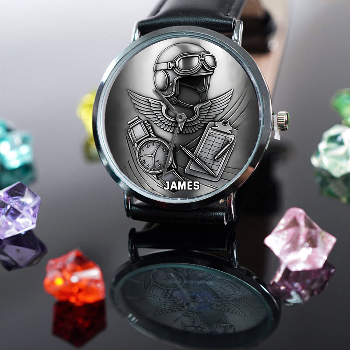 Once You Have Tasted Flight - Personalized Pilot Hand Watch