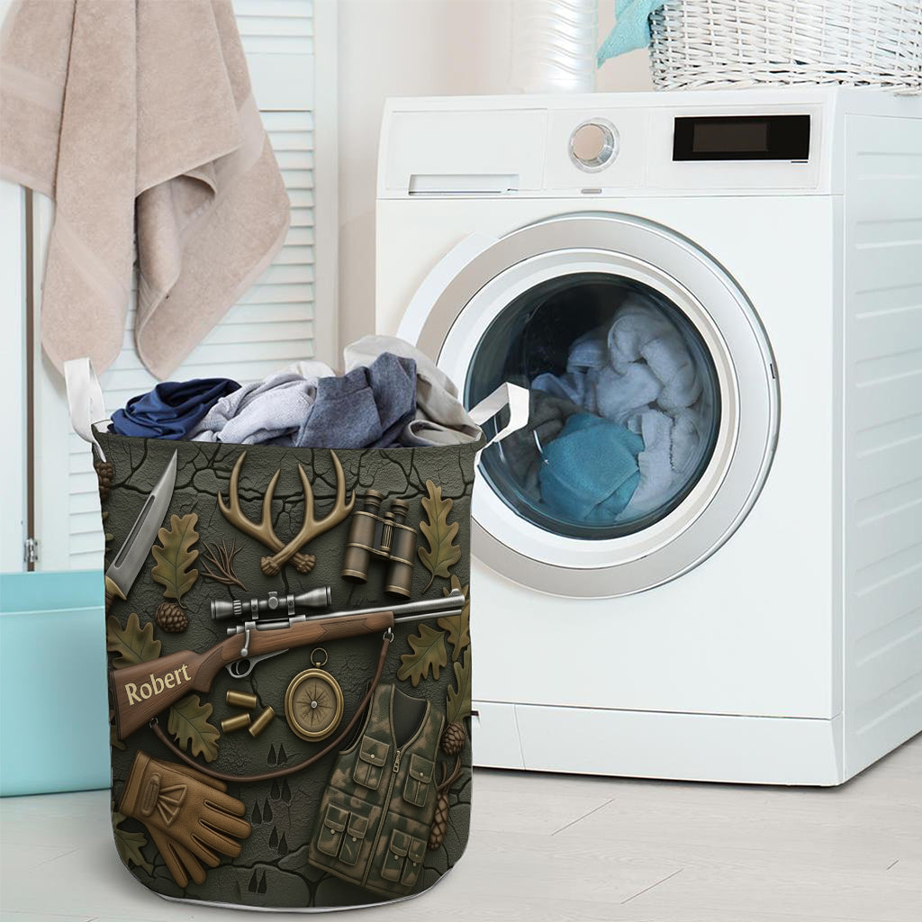 Jagdbegeisterung – Personalisierter Aufbewahrungskorb für Jagdausrüstung