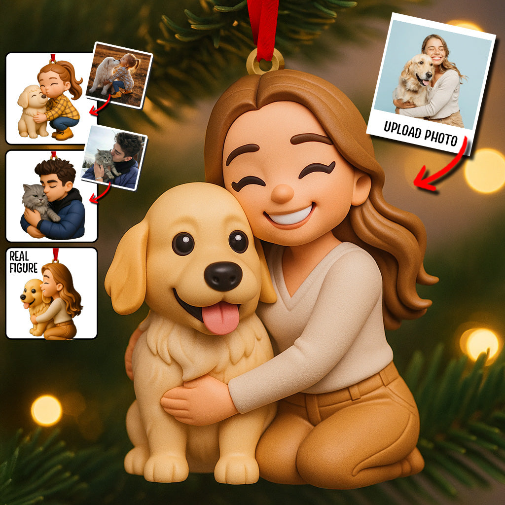 Geschenk für Hundeliebhaber – Personalisierte, individuell gestaltete 3D-Hundefigur
