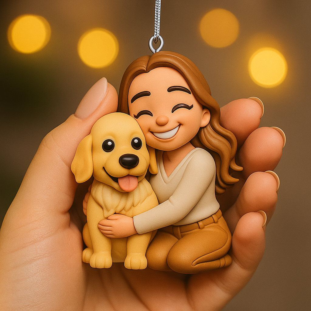 Geschenk für Hundeliebhaber – Personalisierte, individuell gestaltete 3D-Hundefigur