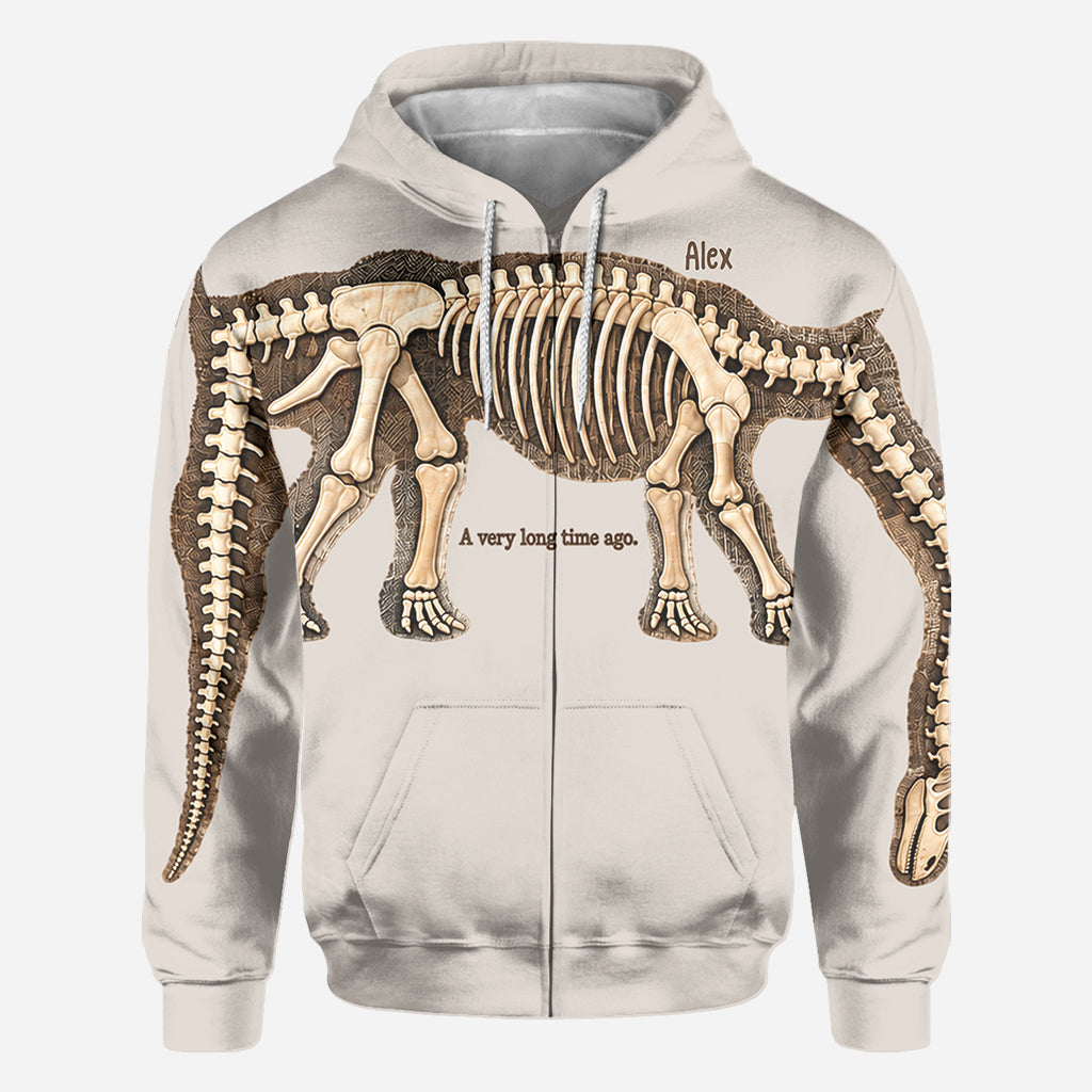 Entdecke den ganzen Dinosaurier - Personalisierte Dinosaurier All Over Shirt