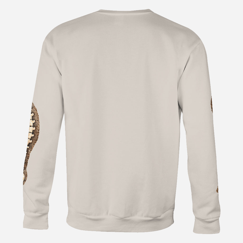 Entdecke den ganzen Dinosaurier - Personalisierte Dinosaurier All Over Shirt