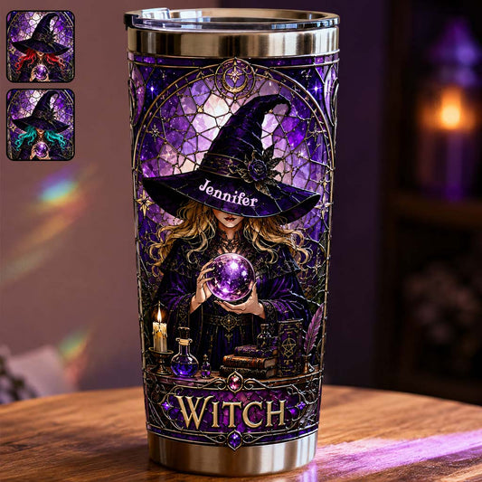 Gothic Witch - Personalisierter Hexenbecher
