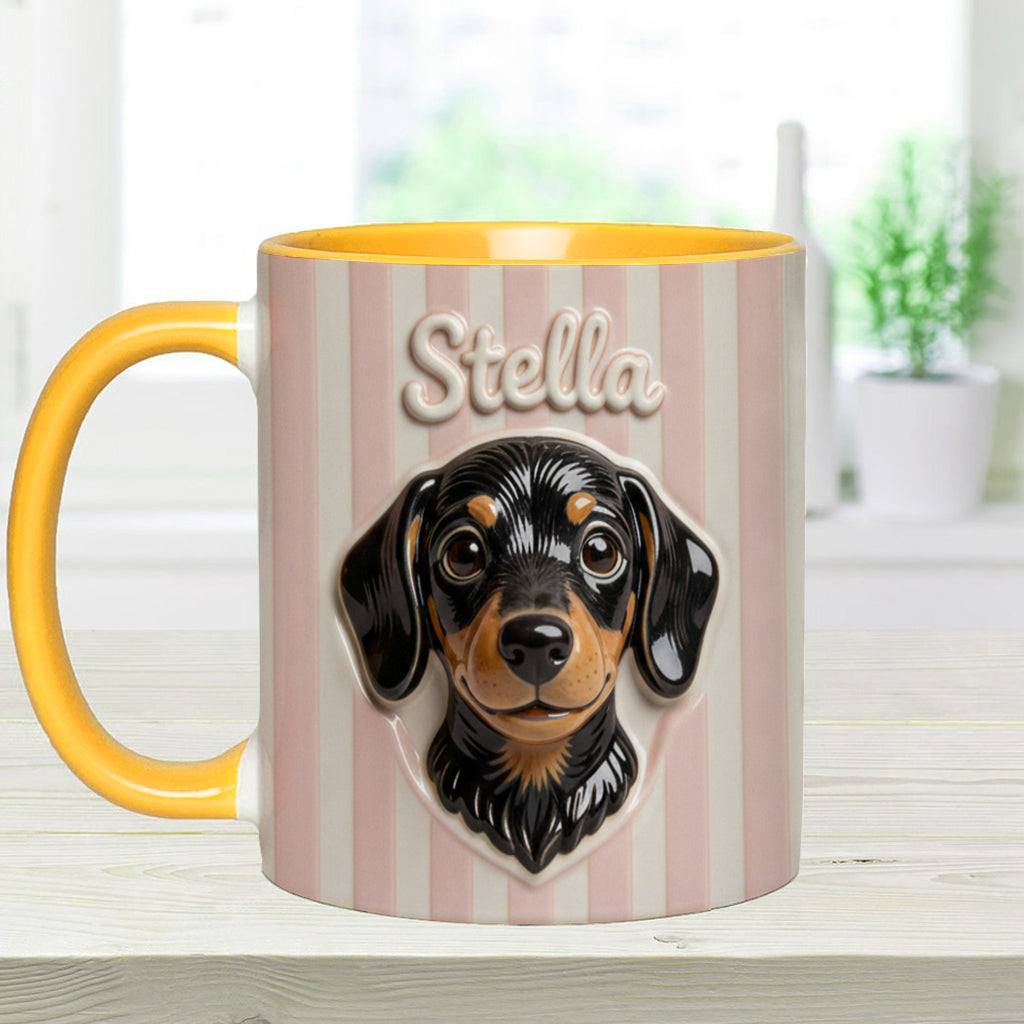 Love My pet - Personalized Dog Accent Mug