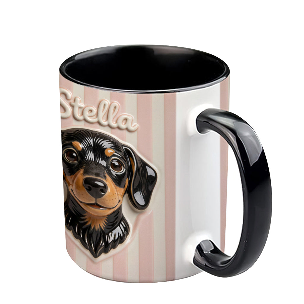 Love My pet - Personalized Dog Accent Mug