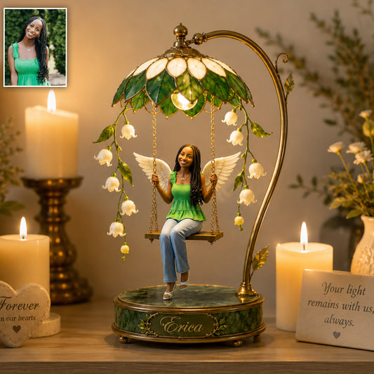 Light This When You Miss Me - Personalized Memorial Acrylic LED Night Light