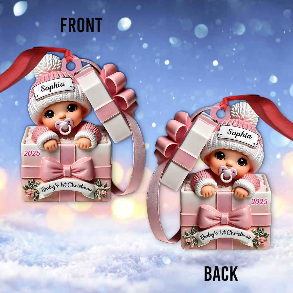 Babygeschenkbox – Personalisierte Neugeborenen-Dekoration