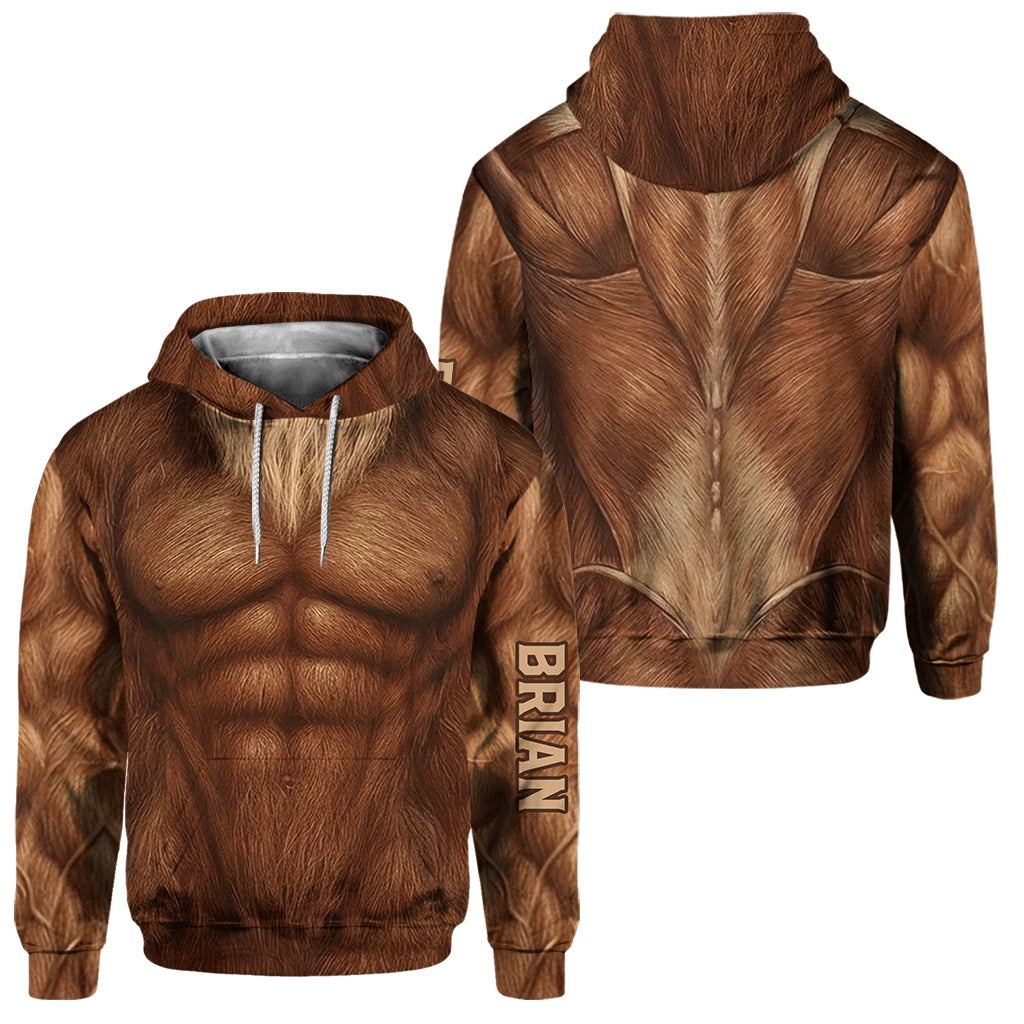Bigfoot-Kostüm – Personalisierter Bigfoot-Hoodie und Jogginghose
