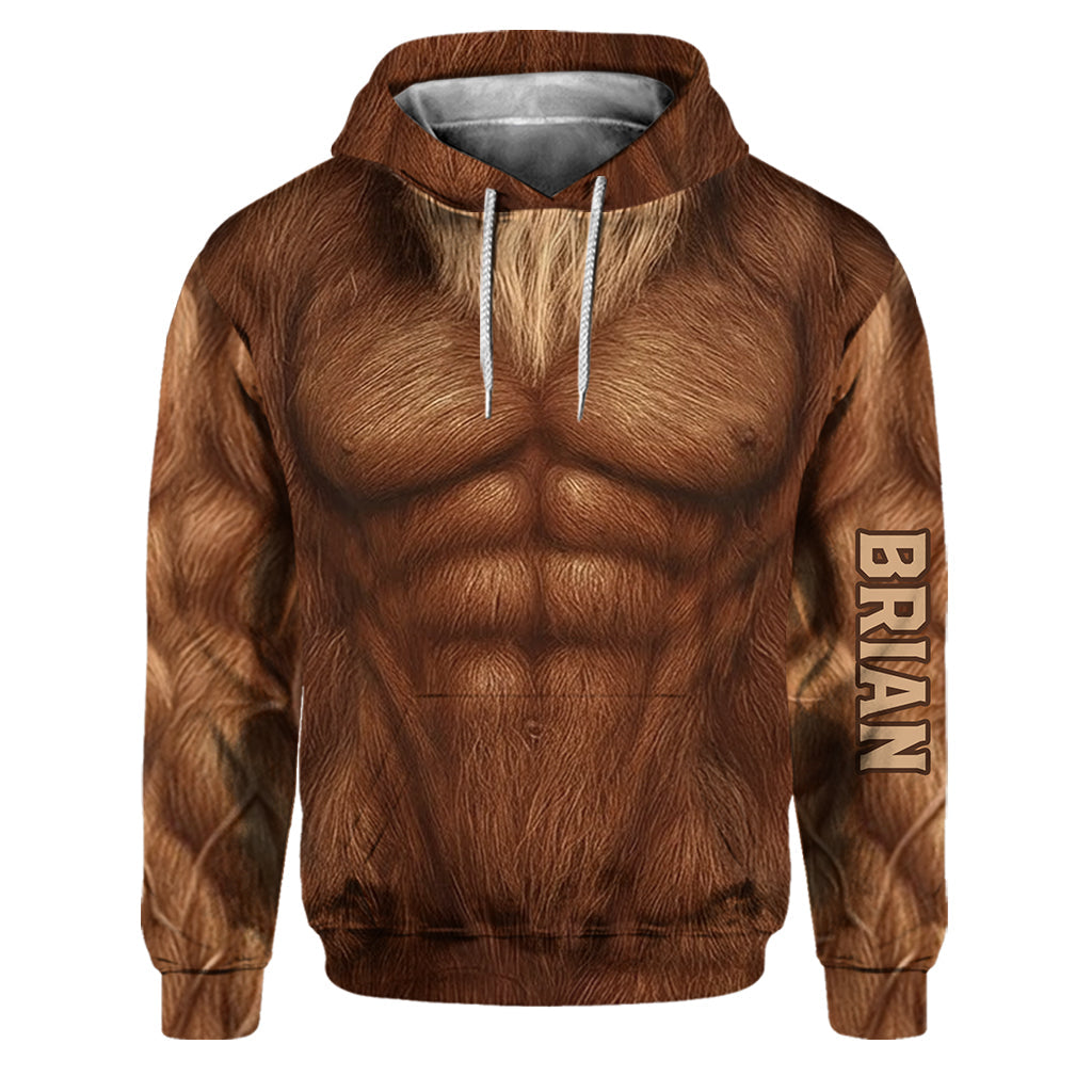 Bigfoot-Kostüm – Personalisierter Bigfoot-Hoodie und Jogginghose