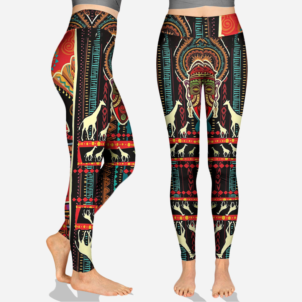 Colors Of Africa - Personalized African American Hoodie and Leggings