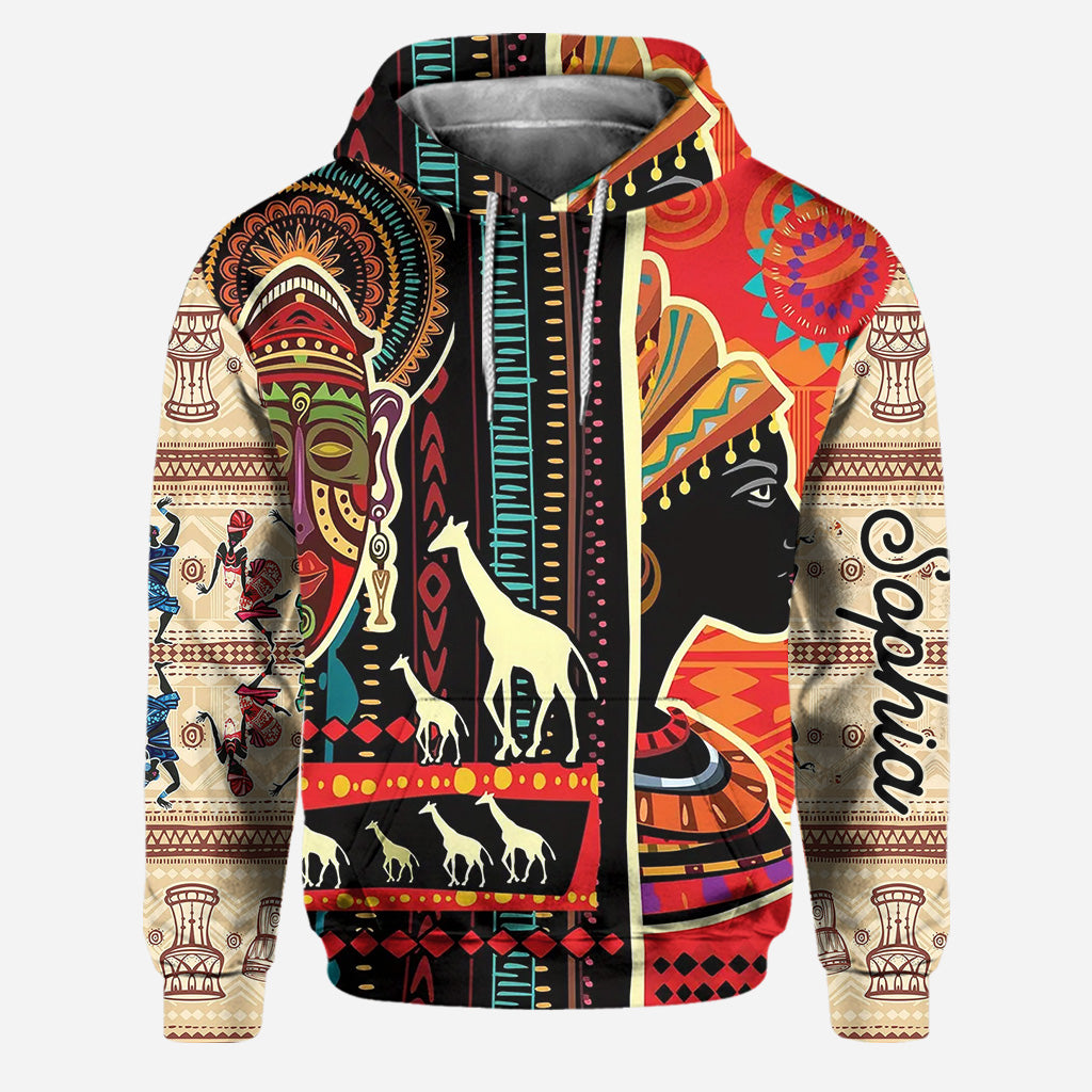 Colors Of Africa - Personalized African American Hoodie and Leggings