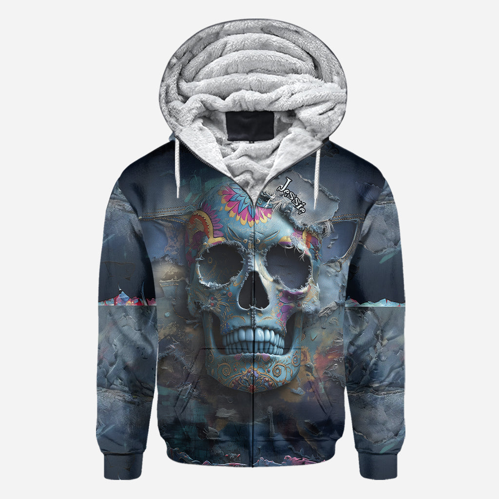 Sugar Skull - Personalized Skull All Over Shirt
