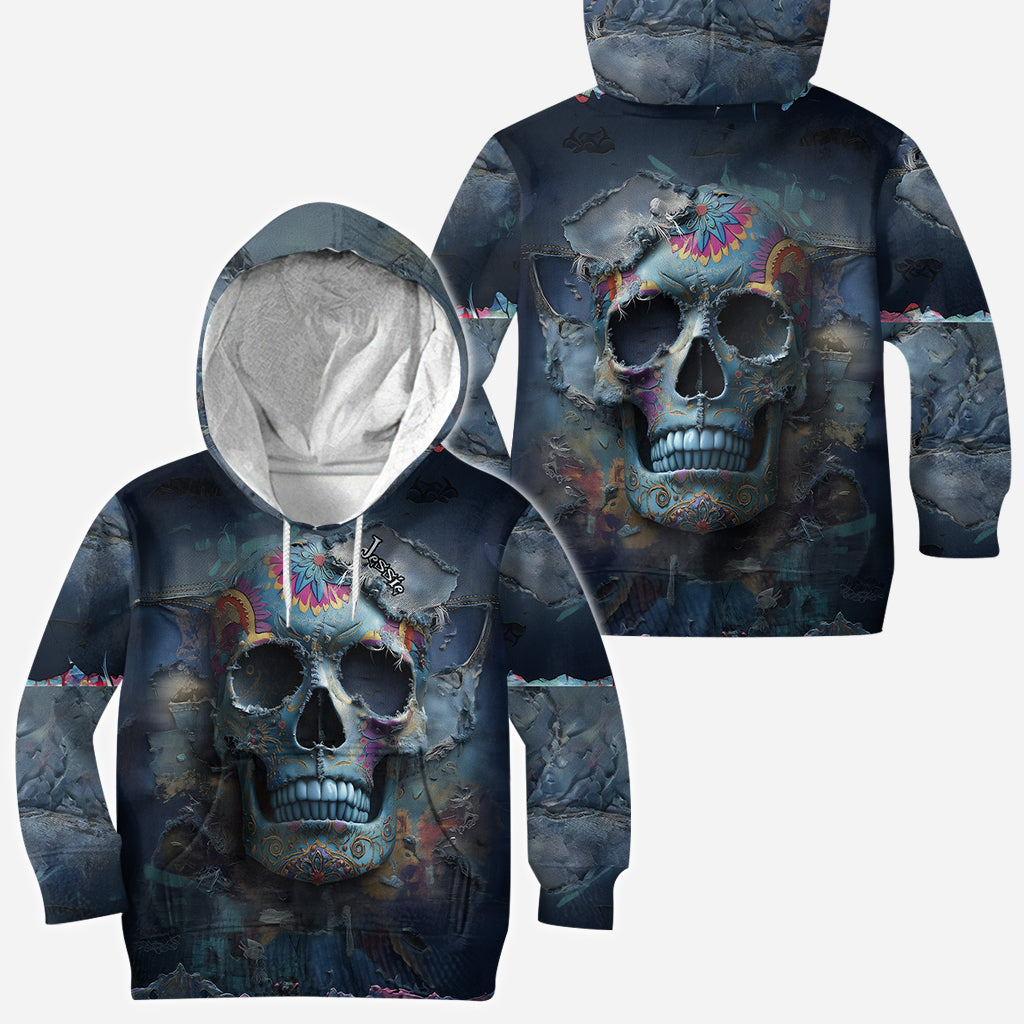 Sugar Skull - Personalized Skull All Over Shirt