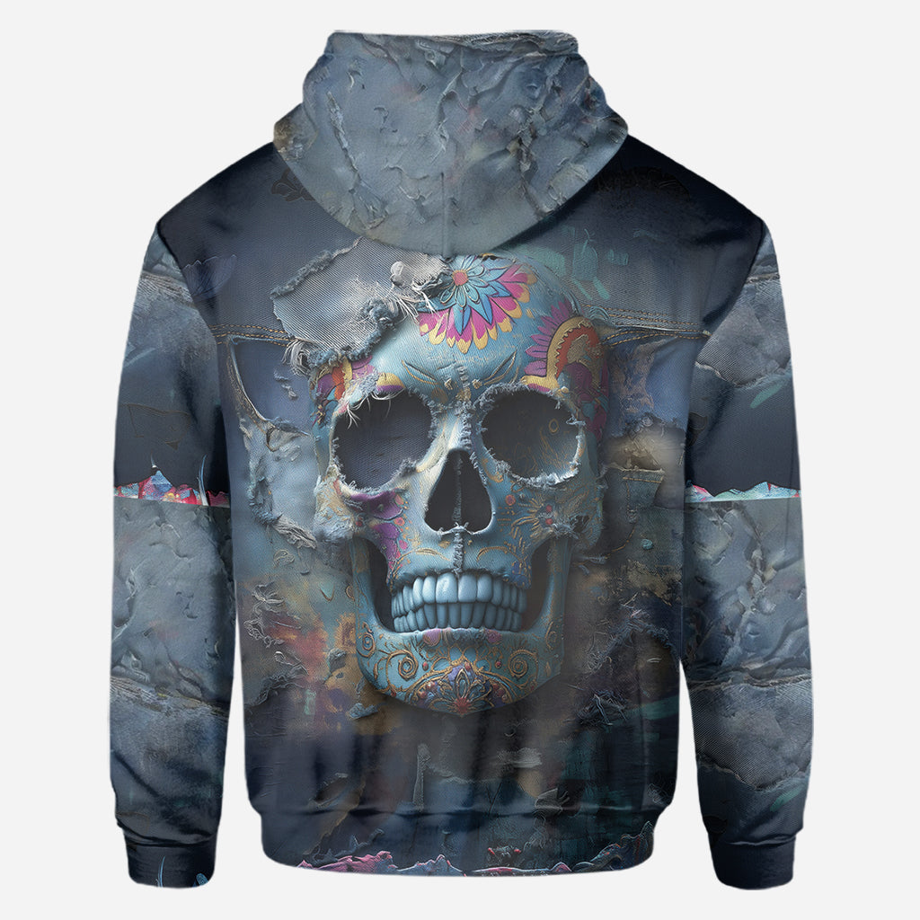 Sugar Skull - Personalized Skull All Over Shirt