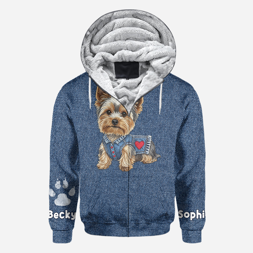 Niedliches Hundekostüm - Personalisiertes T-Shirt mit Hundemotiv