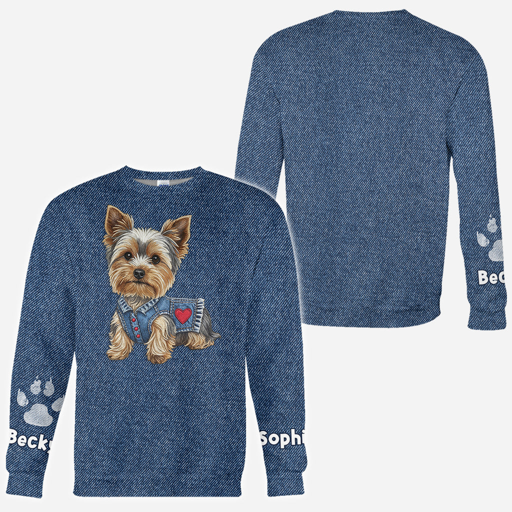 Niedliches Hundekostüm - Personalisiertes T-Shirt mit Hundemotiv