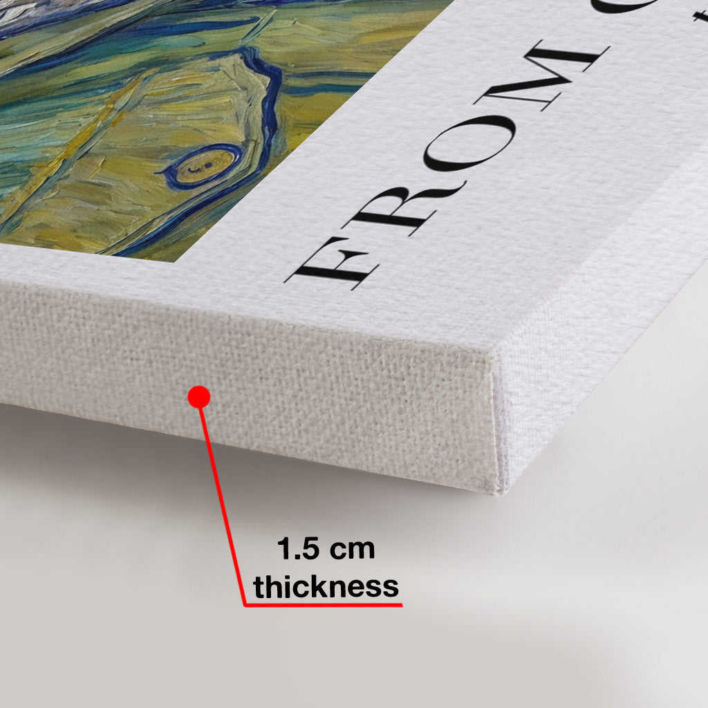 Van Gogh Wandbild – Personalisierte Leinwand und Poster für Paare