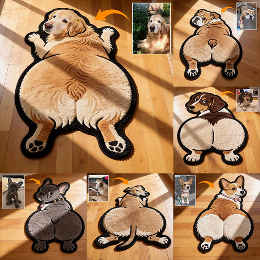 Dog Lovers - Personalized Dog Non-Slip Tufted Rug