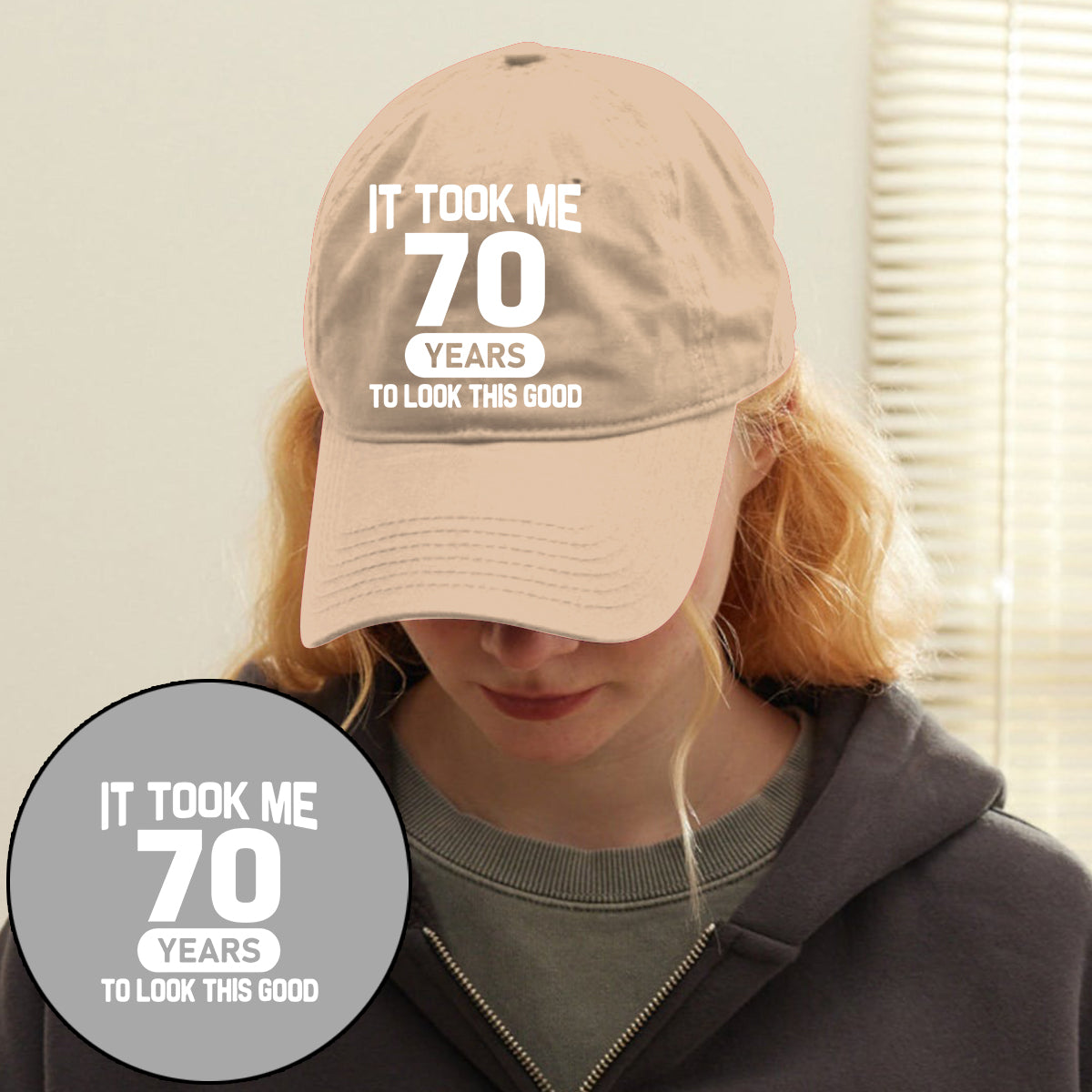 Birthday Gift Idea - Personalized Birthday Embroidered Classic Cap