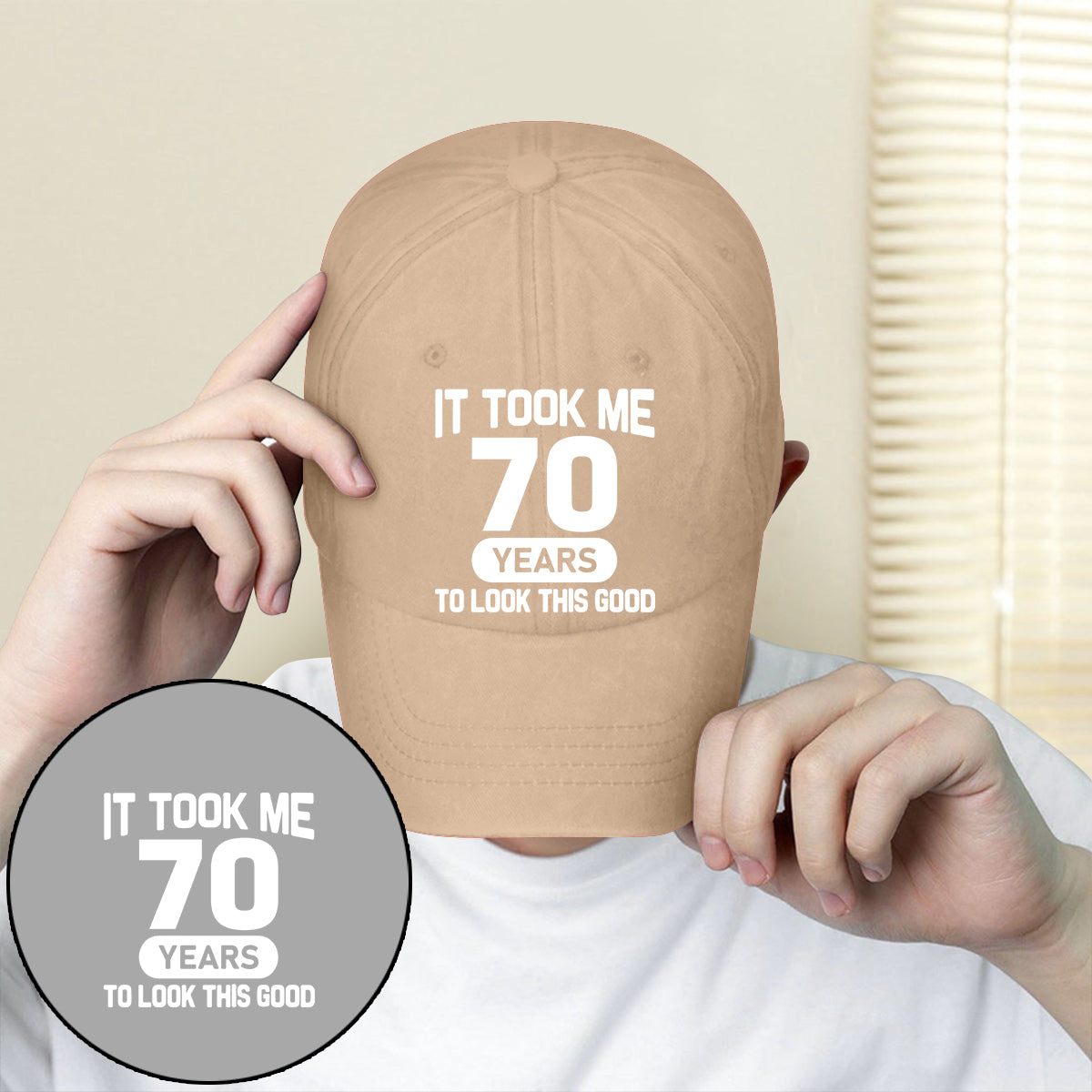 Birthday Gift Idea - Personalized Birthday Embroidered Classic Cap