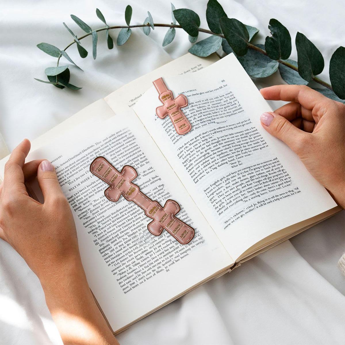 God Says You Are - Personalized Christian Shaped Magnetic Bookmark