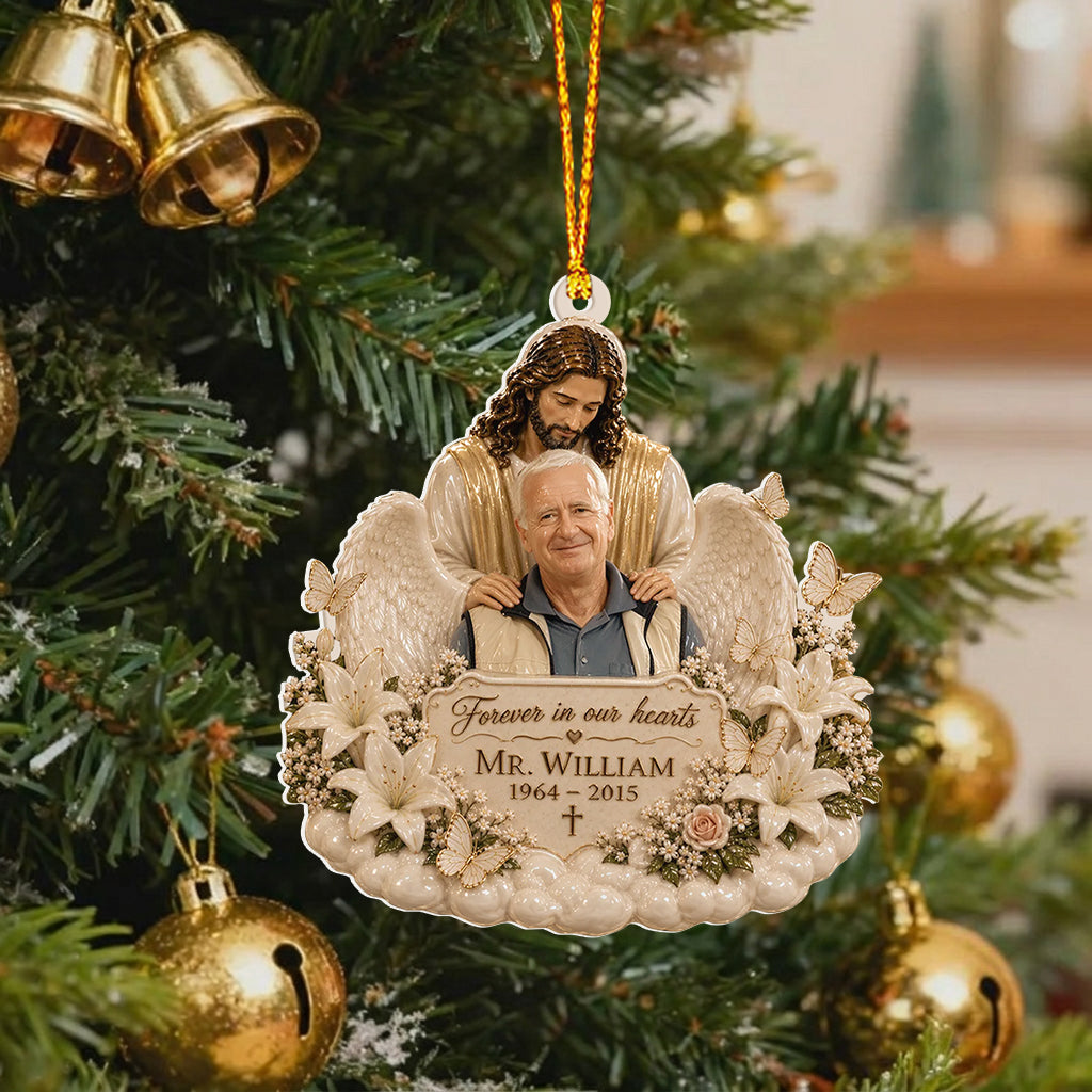 Memorial Gift, Christmas Decor, Gift for Lost of Loved Ones - Personalized Memorial Premium 3D Ornament