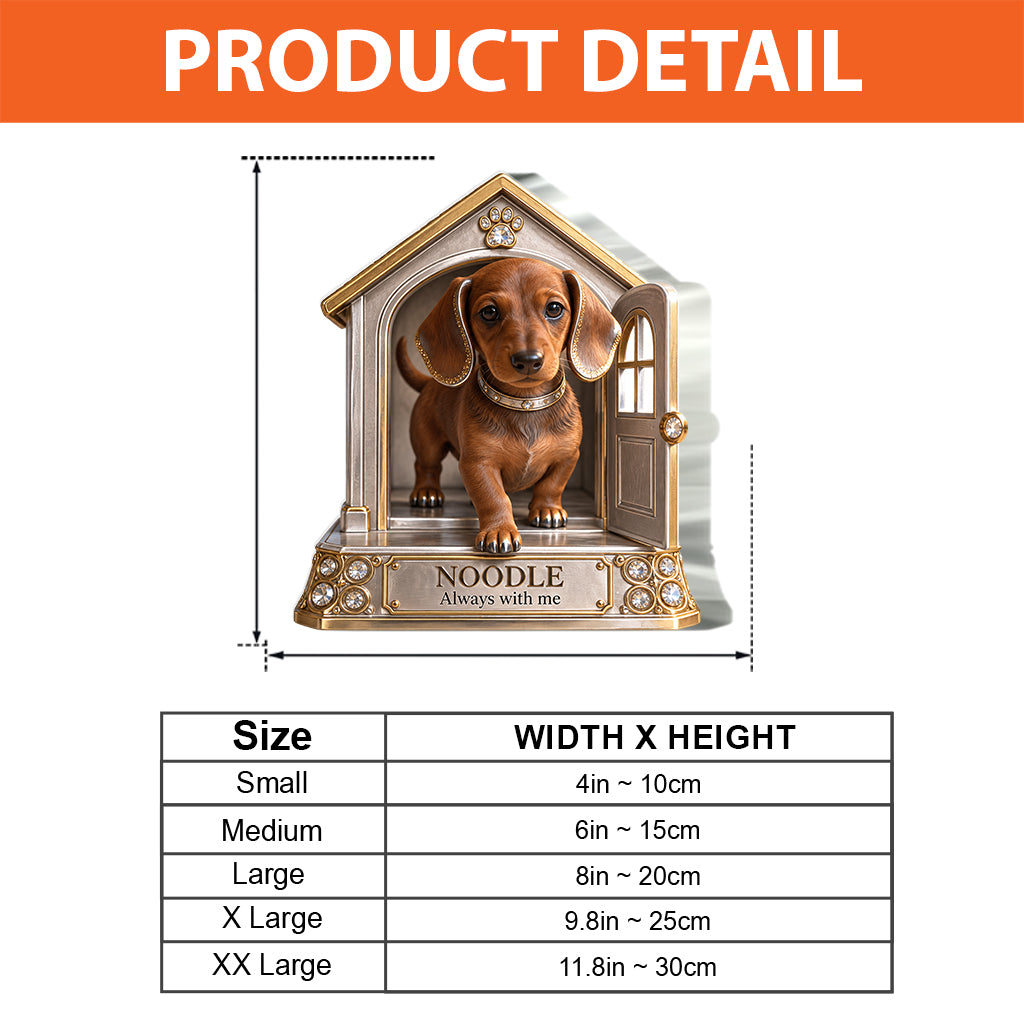 Custom Dog Lover Gift Personalized Pet Portrait Desig, Unique Dog Mom Dad Present for Puppy Owners, Cute Pet Memorial Gift, Personalized Dog Gift - Personalized Dog Custom Shaped Acrylic Plaque