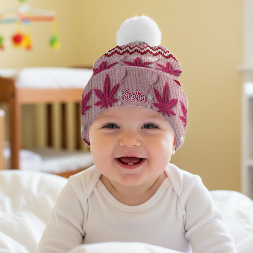 Stunning Leaf - Personalized Weed Beanie Hat