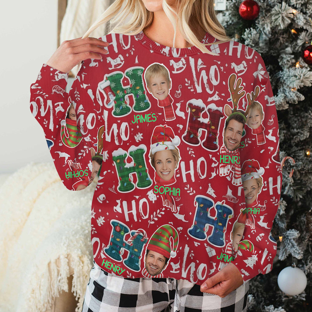 Family Christmas - Personalized Family Ugly Sweater