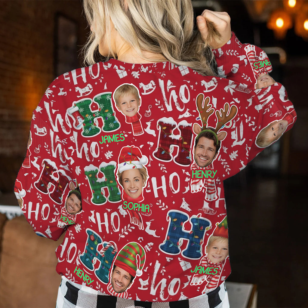 Family Christmas - Personalized Family Ugly Sweater