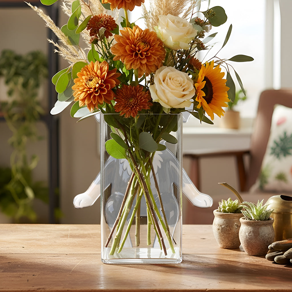 Custom Any Photo - Love My Pet - Personalized Dog Acrylic Pot