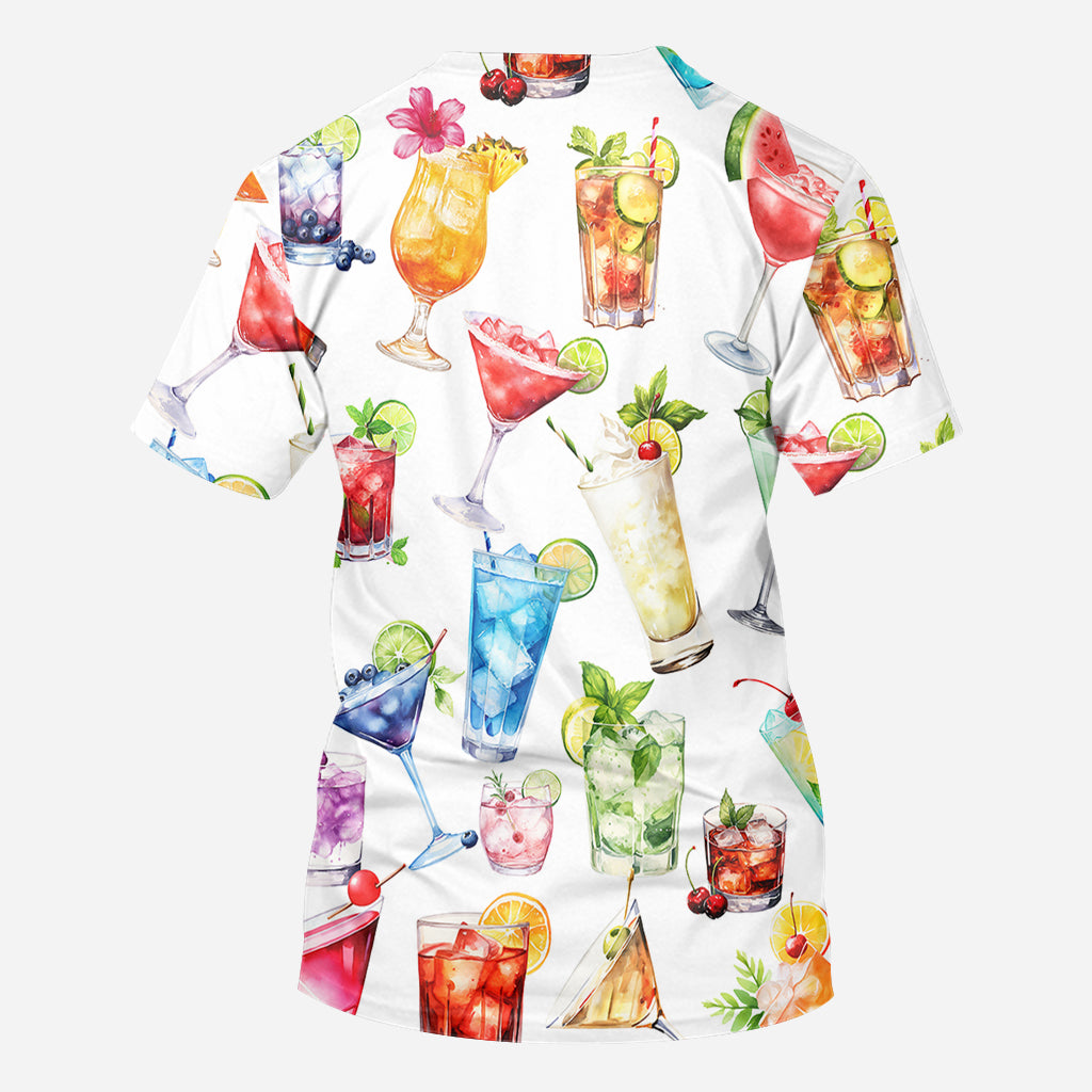 Lass uns die richtigen Entscheidungen treffen – personalisiertes Cocktail-Shirt