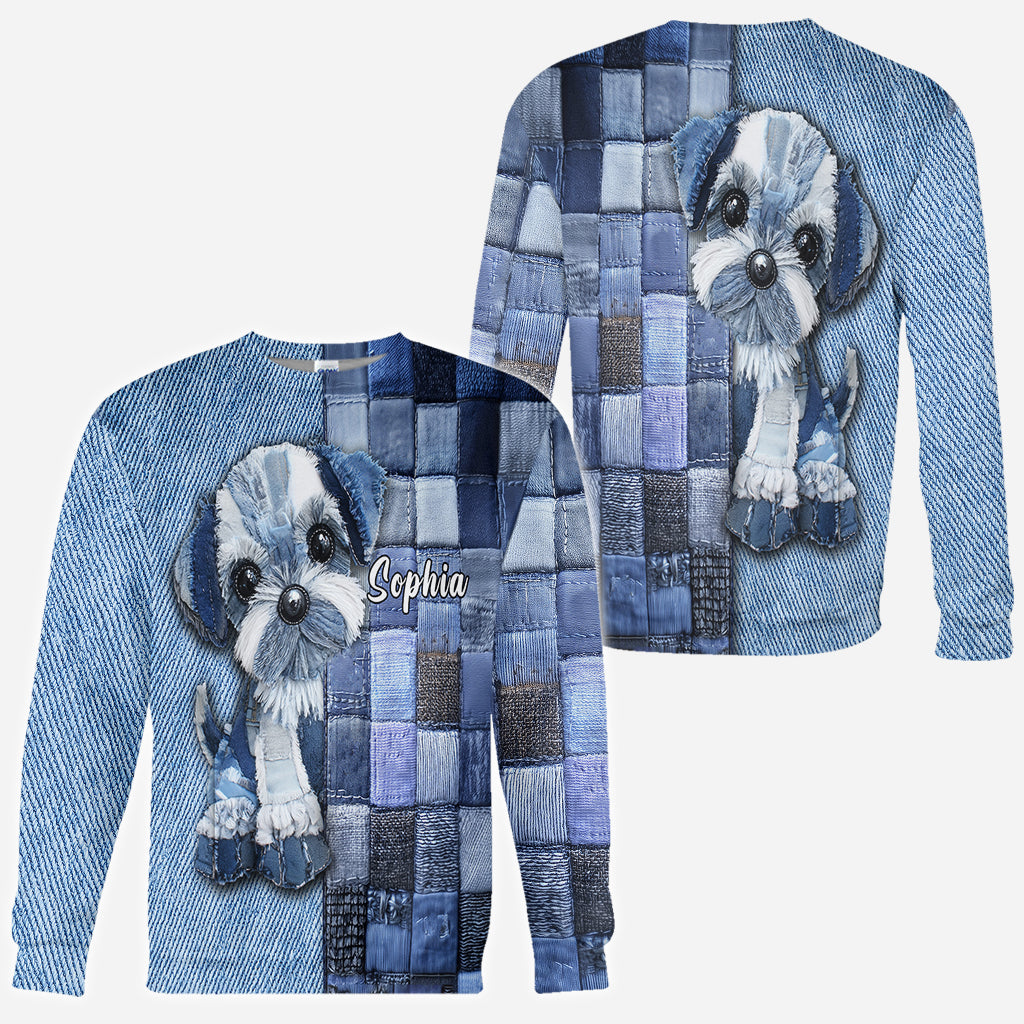 Liebe zum Hund – Personalisiertes T-Shirt mit Hundemotiv