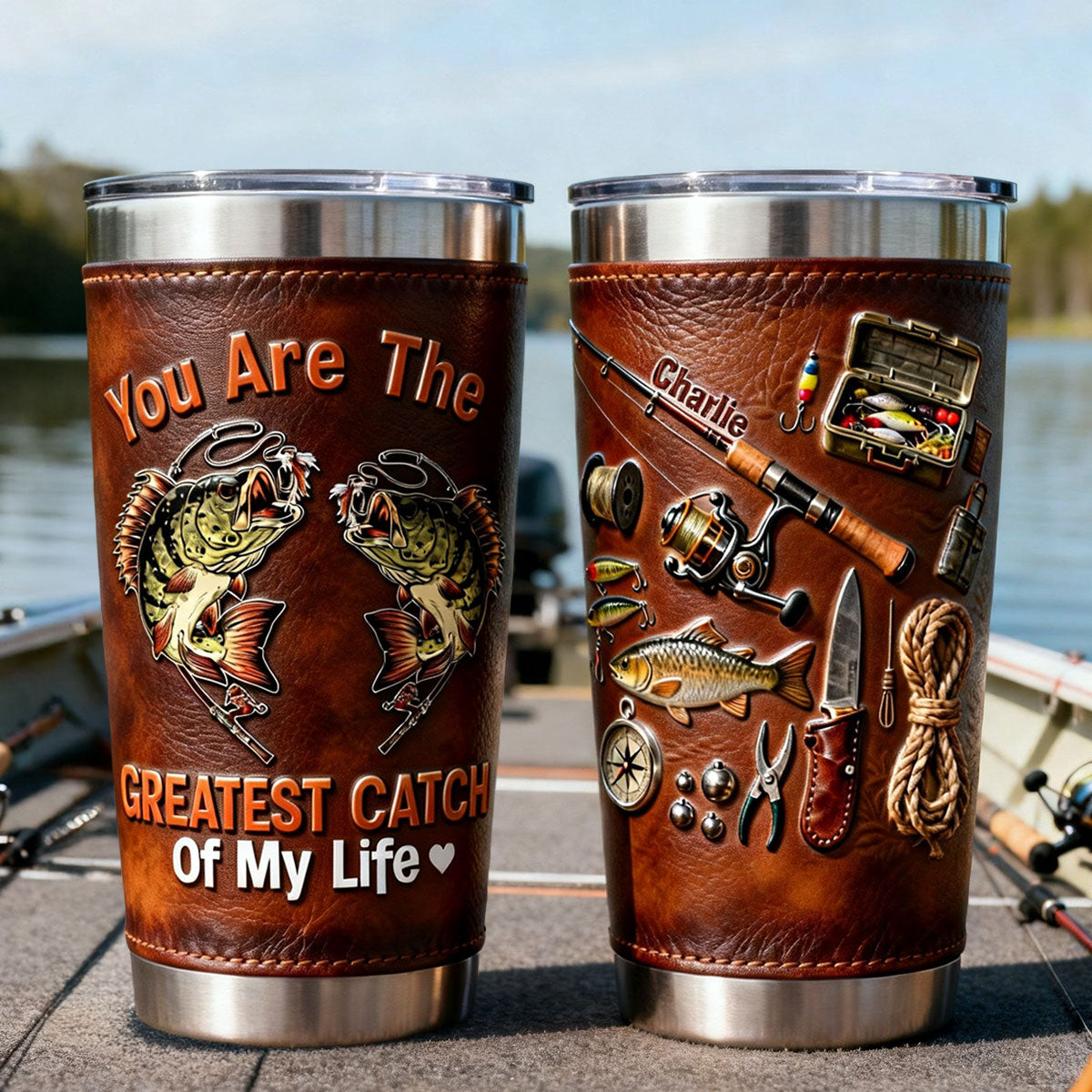Fishing Partners For Life - Personalized Fishing Tumbler