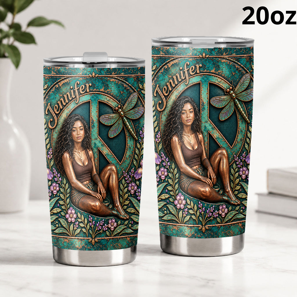 Hippie Souls - Personalized Hippie Tumbler