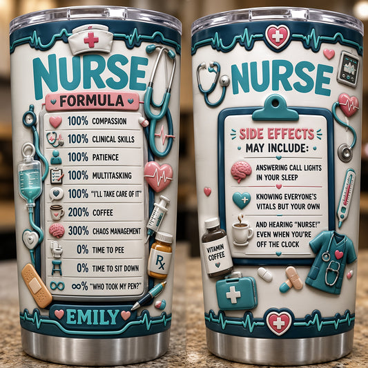 Nurse Life - Personalisierter Krankenschwester-Becher